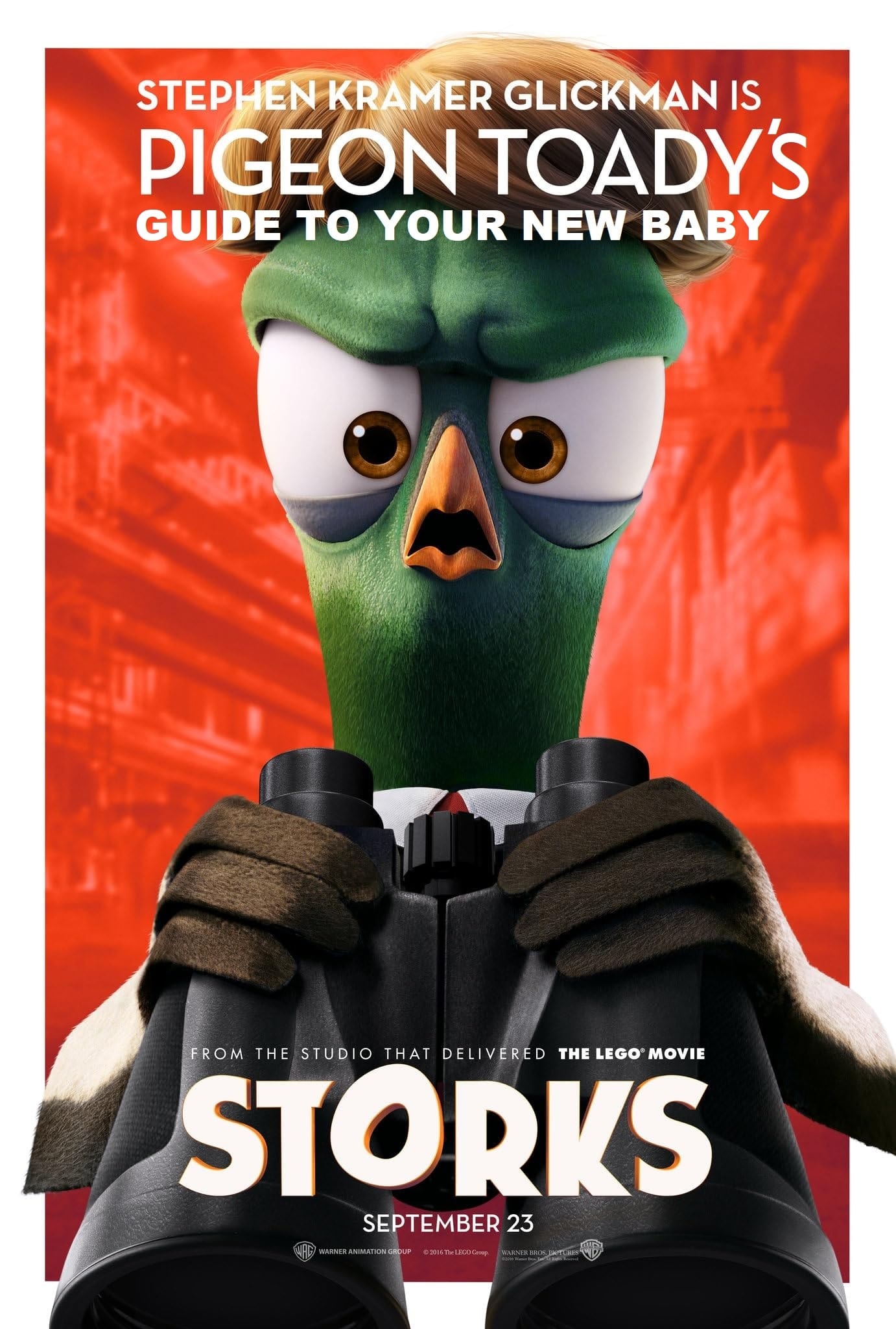 Постер Pigeon Toady's Guide to Your New Baby